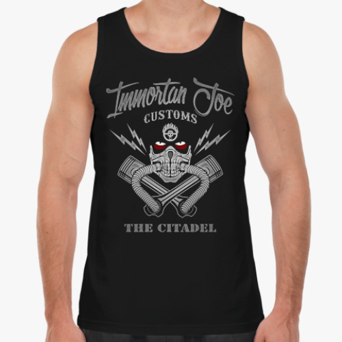 Майка с принтом Immortant Joe customs
