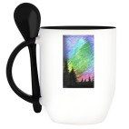 Кружка с ложкой