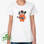 Женская футболка органик