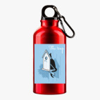 Металлическая бутылка 400 мл UV-DTF