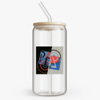 Банка с бамбуковой крышкой