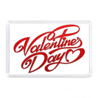 Магнит 7,5 x 5,1 см Д. Валентина