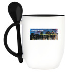 Кружка с ложкой