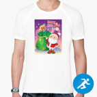 Мужская спортивная футболка