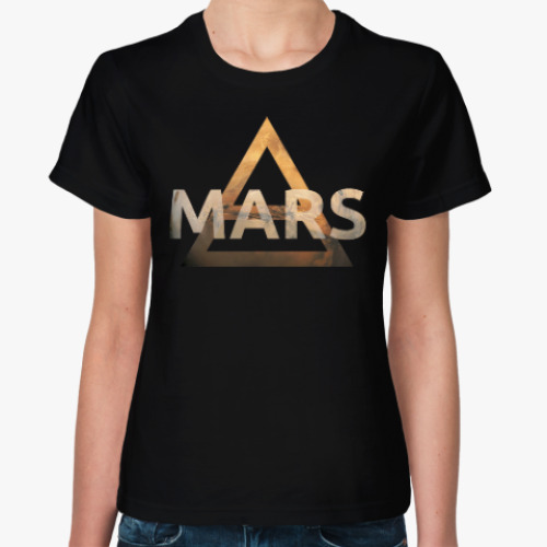 Женская футболка Mars Triad