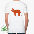 Женская футболка органик