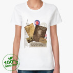 Женская футболка органик