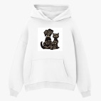 Толстовка худи оверсайз