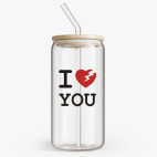 Банка с бамбуковой крышкой