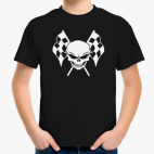 Череп и флаги