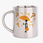 Кружка металлическая