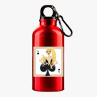 Металлическая бутылка 400 мл UV-DTF