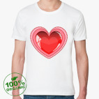 Мужская футболка органик