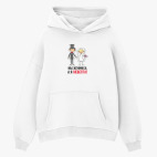 Толстовка худи оверсайз