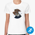 Женская спортивная футболка