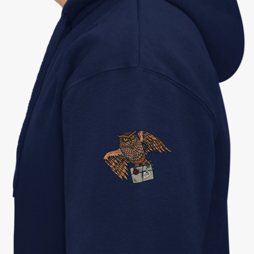 Толстовка худи "Совиная почта"