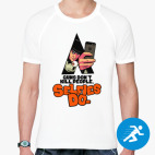 Мужская спортивная футболка