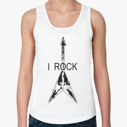 Женская майка I Rock