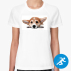 Женская спортивная футболка