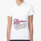 Женская рубашка поло