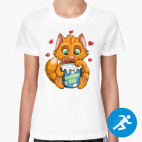 Женская спортивная футболка