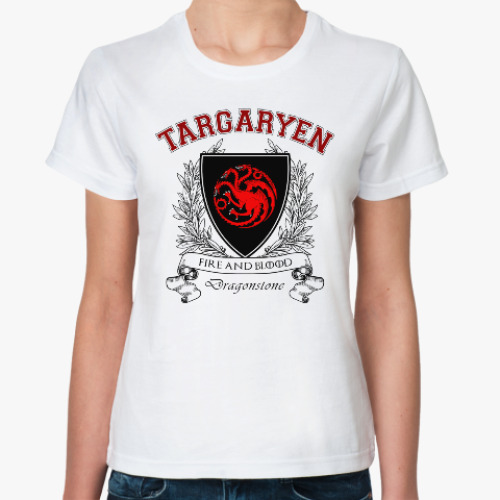 Классическая футболка House Targaryen
