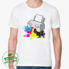 Мужская футболка органик