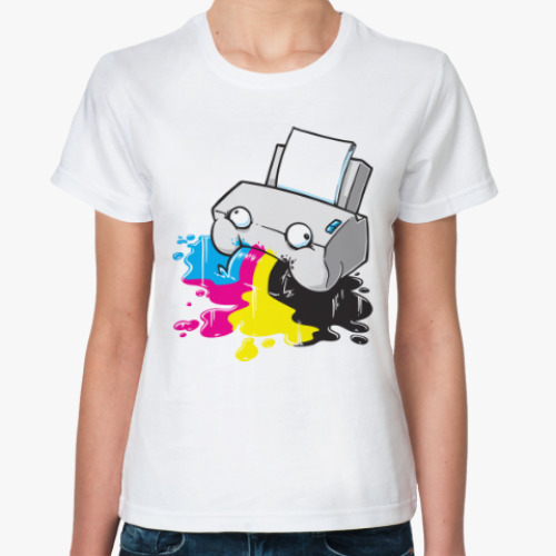 Классическая футболка Принтер