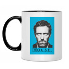 Кружка двухцветная