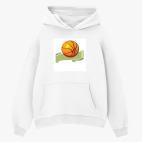 Толстовка худи оверсайз