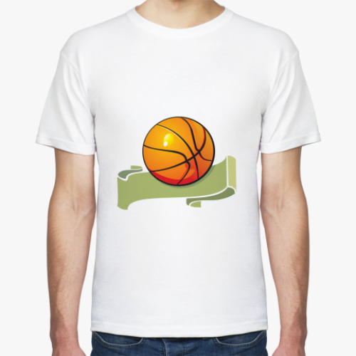 Футболка с принтом Баскетбол