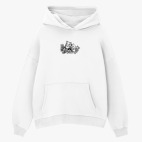 Толстовка худи оверсайз