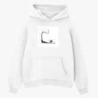 Толстовка худи оверсайз