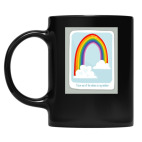 Кружка цветная UV-DTF