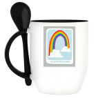 Кружка с ложкой