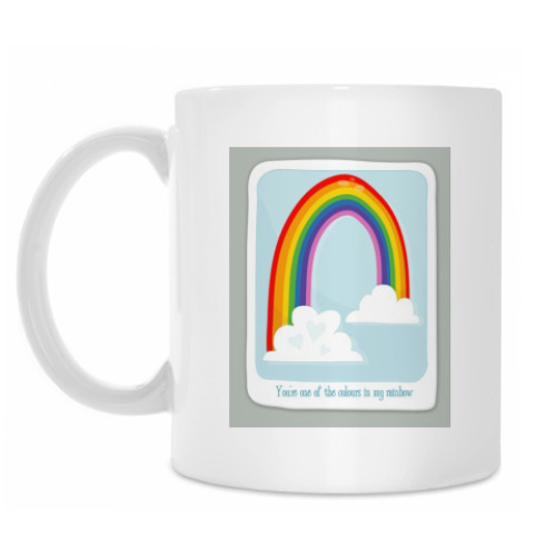 Кружка с принтом Rainbow!
