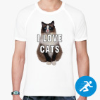 Мужская спортивная футболка