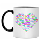 Кружка двухцветная