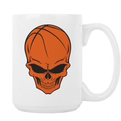 Кружка с принтом Череп