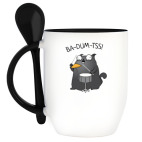 Кружка с ложкой