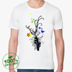 Мужская футболка органик