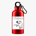 Металлическая бутылка 400 мл UV-DTF