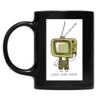 Кружка цветная UV-DTF