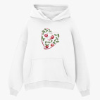 Толстовка худи оверсайз