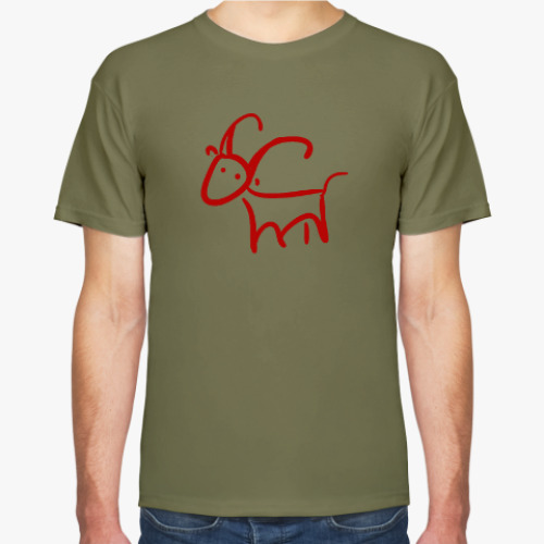 Футболка с принтом Козюлька