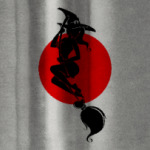 Ведьма при луне