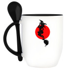 Кружка с ложкой