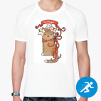 Мужская спортивная футболка