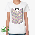 Женская футболка органик