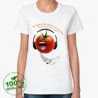 Женская футболка органик